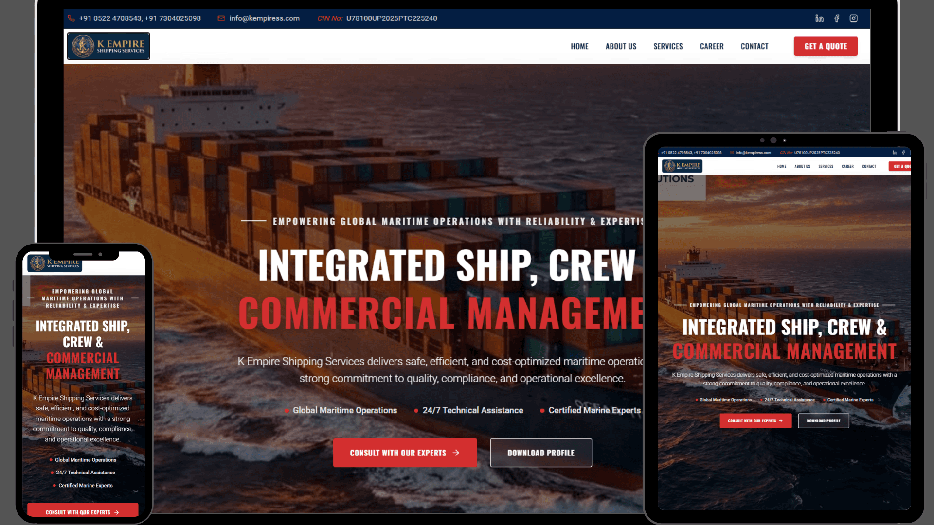 K Empire Shipping Services preview