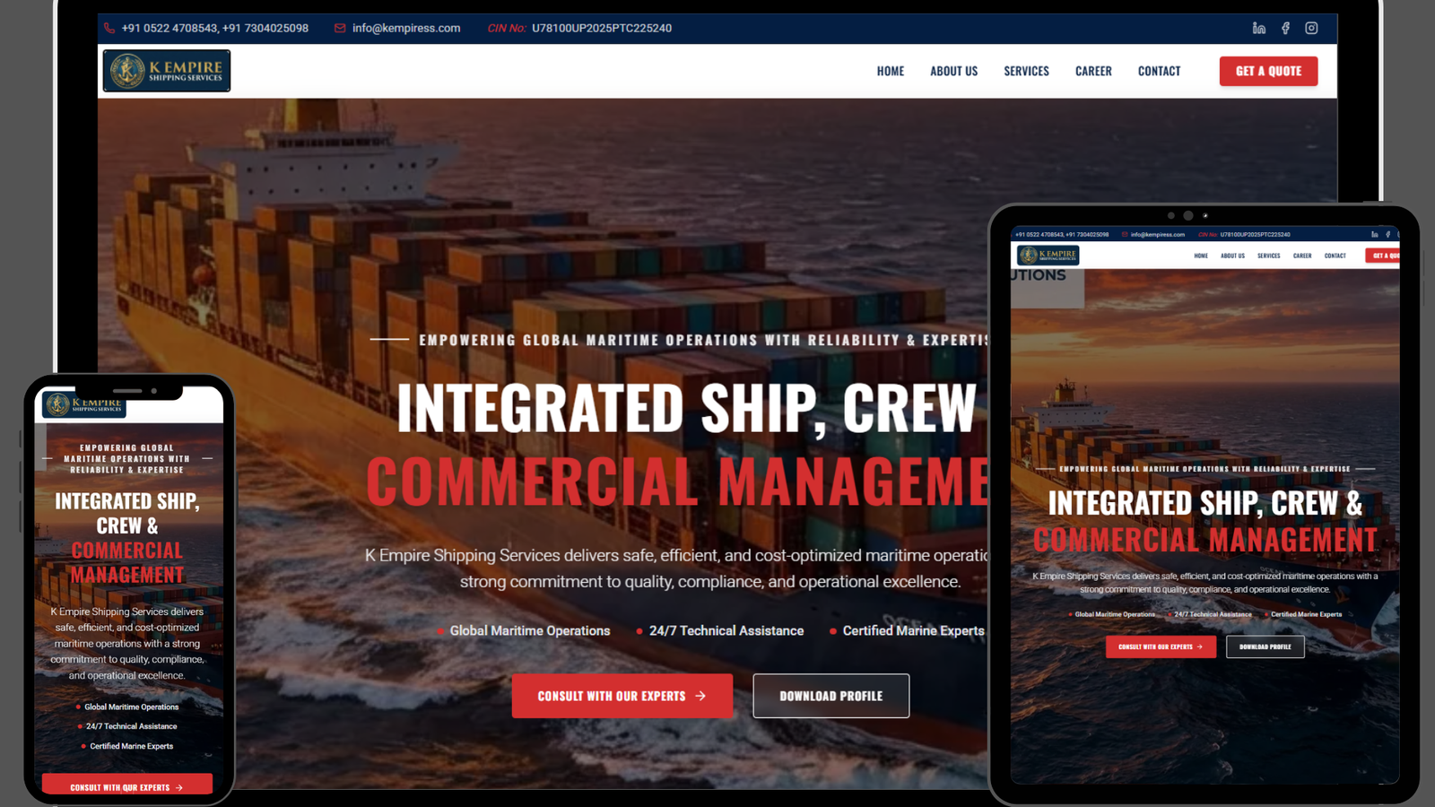 K Empire Shipping Services preview