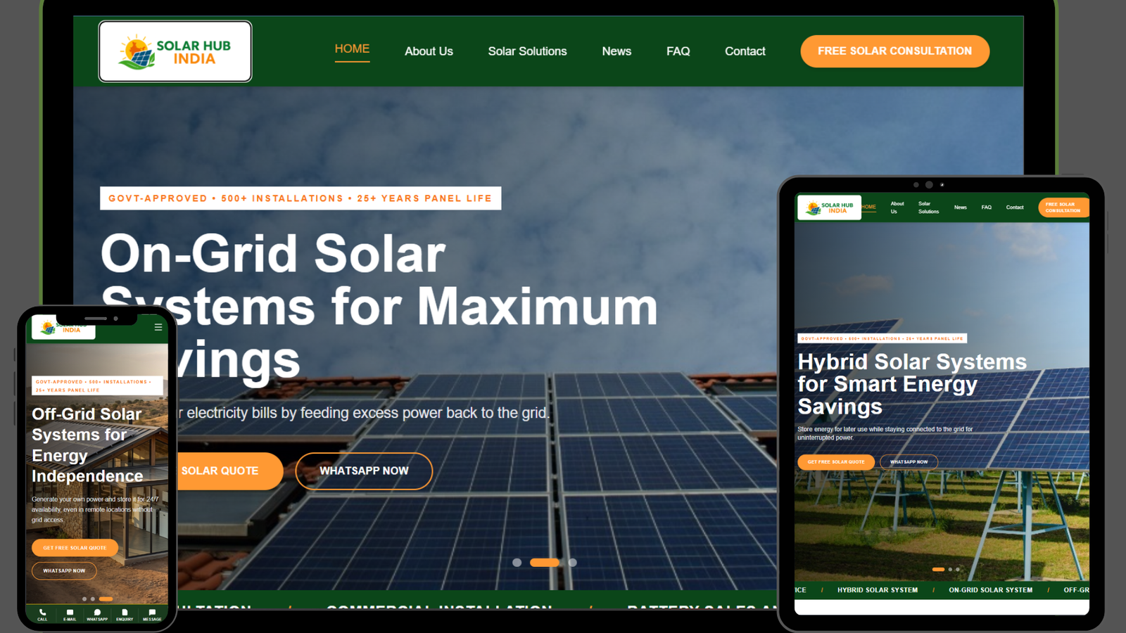 Solar Hub India project